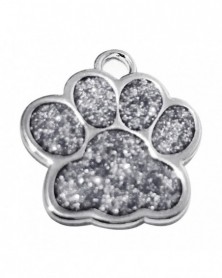 Grey-Zinc Alloy Dog Glitter...