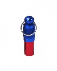 Blue Red-1pc New Silver Pet...