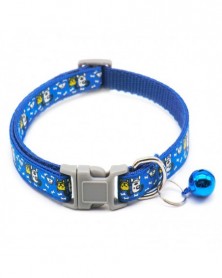 Blue-Cute Pet Bell Collar...