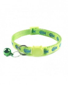 Green-Adjustable Cat Collar...