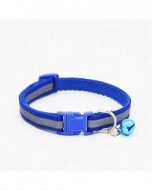 Blue-Adjustable Pet Collar...