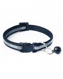 black-Dog Collar With Bell...