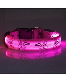 S 22-40cm-Pink-Dog Collar...