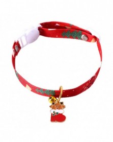 Red-Cat Collar Christmas...