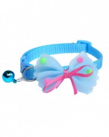 Blue-Nice-looking Pet Bow...