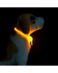 Yellow-LED Pet Dog Collar...