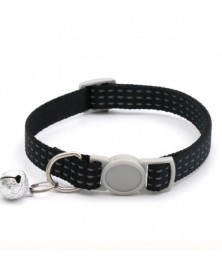 Black-Dog Collar Reflective...