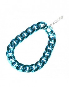 Blue-Pet Chain Dog Collar...