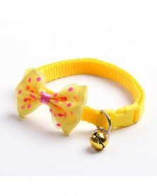 2-Cat Collar Pet Bow Collar...