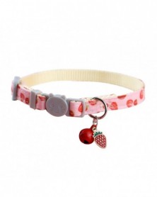 Pink-Cat Collar Bells Pet...