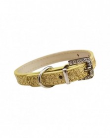 S-Golden-Pet Collar...