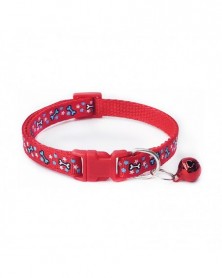 red-1pcs Pet Collar with...