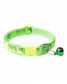 Green-Nylon with Bell Pet...