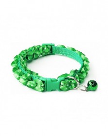 Green - Pet Dog Lace Collar...