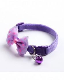 purple - New Year Dog Bow...