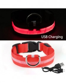 XS Neck 28-40 CM-Red USB...