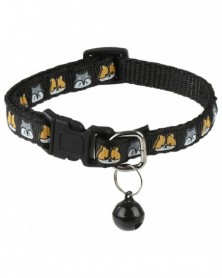 Black - Colored Cat Collar...