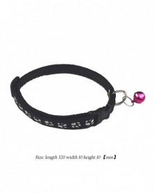 Black - Cute Bell Collar...