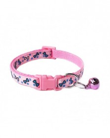 pink - 1pcs Pet Collar with...