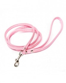 Pink Leather Leash For...