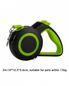 5M-Black - Retractable Dog...