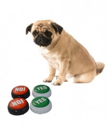 2PCS Sound Buttons Pet Toy...